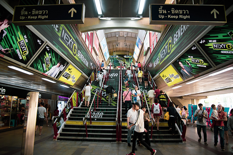 การเดินทางในกรุงเทพ