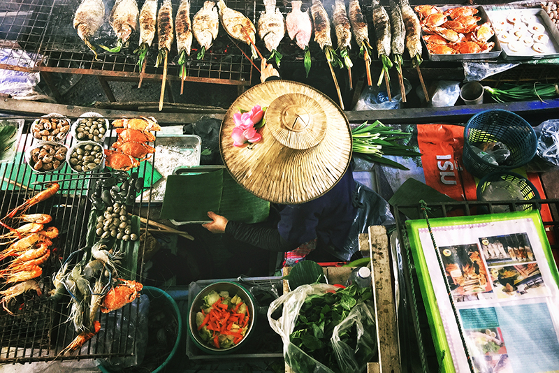 เที่ยวตลาดน้ำ เช้าไป เย็นกลับ